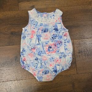 Lilly Pulitzer Fireworks Bubble Romper